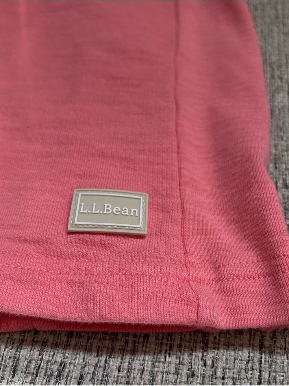L.L. Bean Coral Short-Sleeve women’s sweater fair condition Sz s - Picture 2 of 16